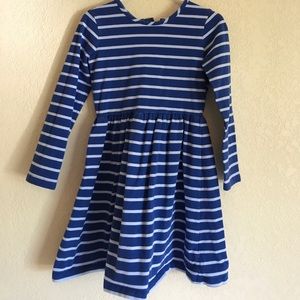 Hanna Andersson Blue Stripe Dress